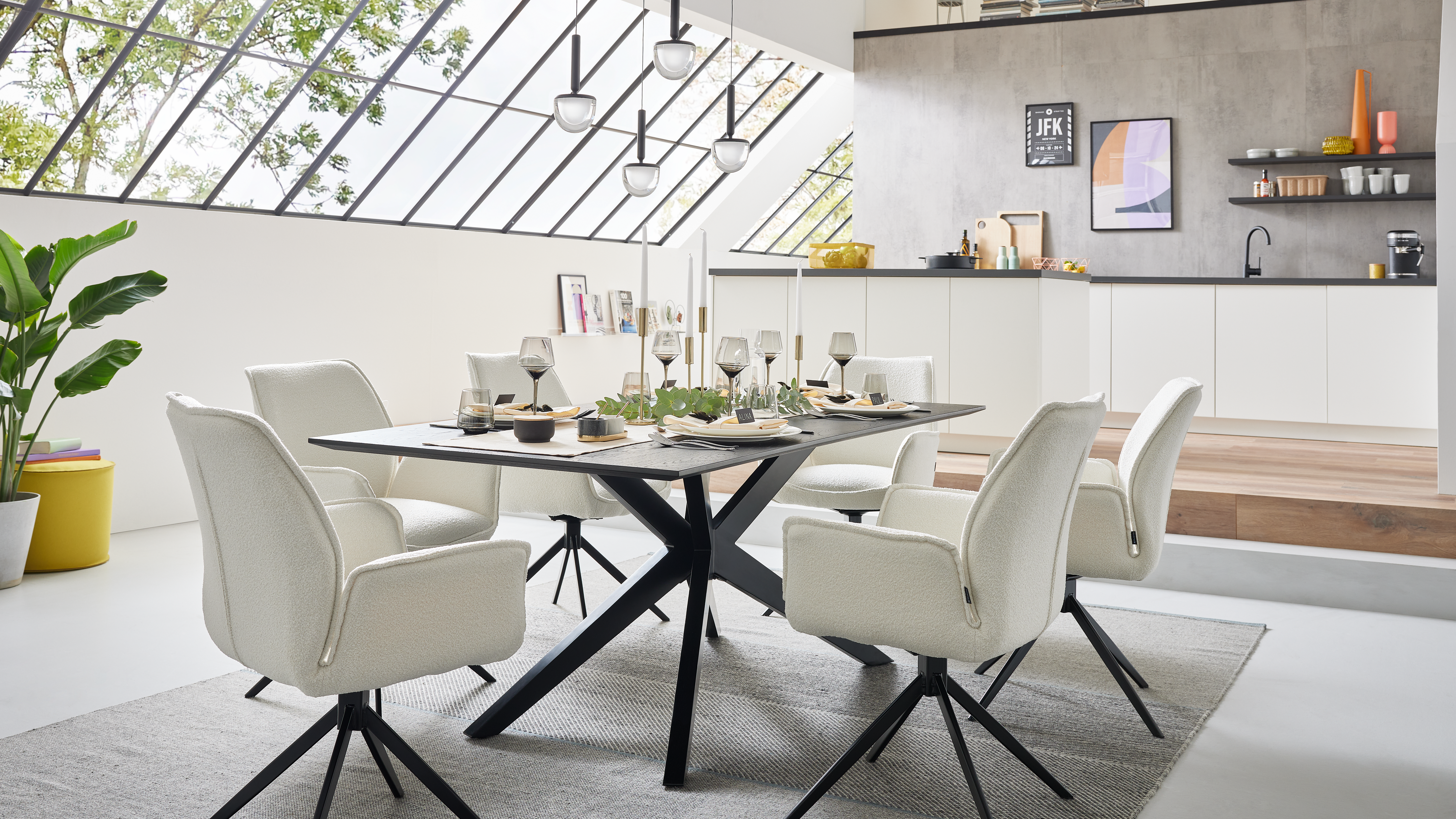 Musterring Loft Shooting perfektes Dinner