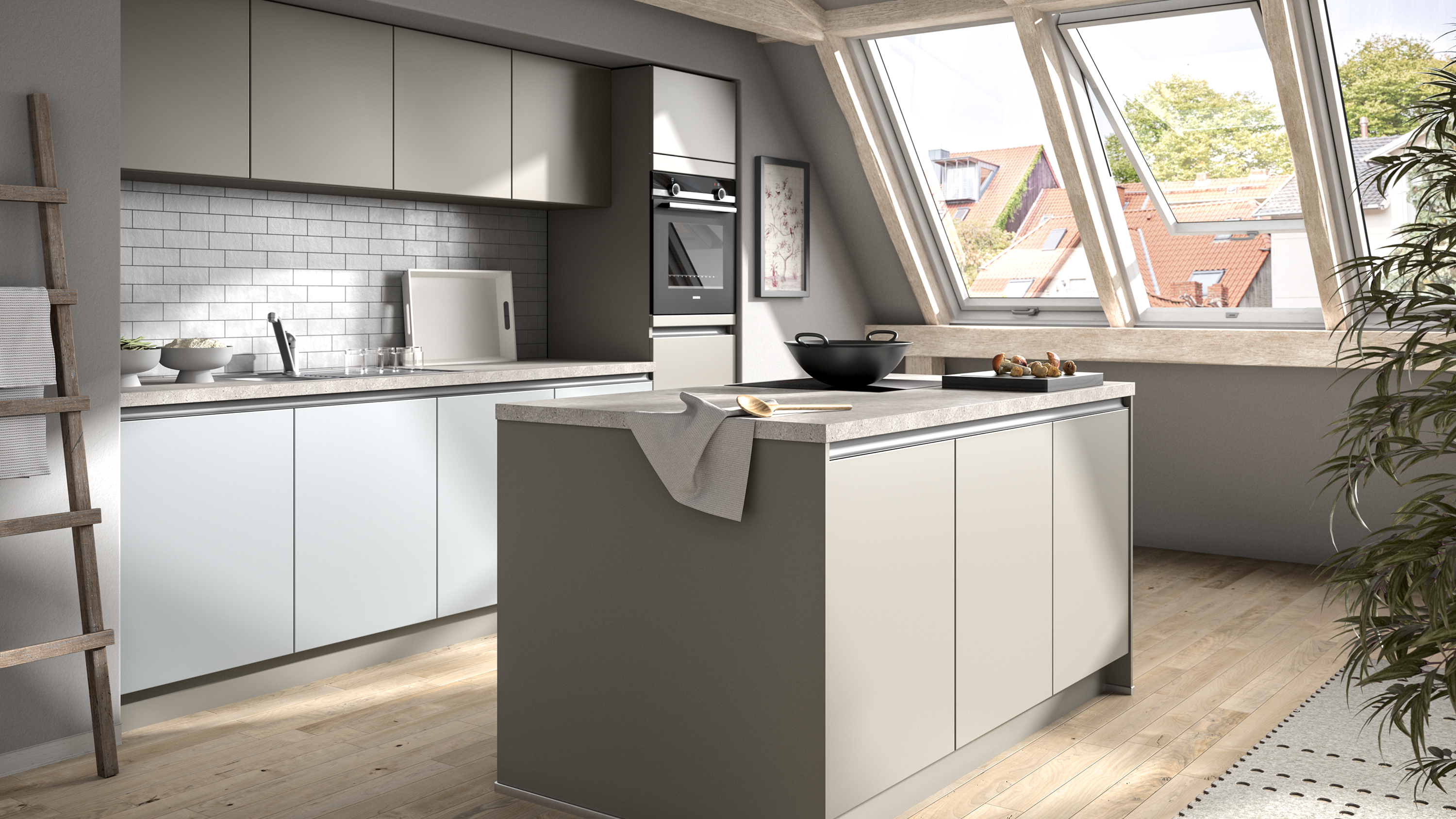 GCI-generierte Küchen für Bauformat