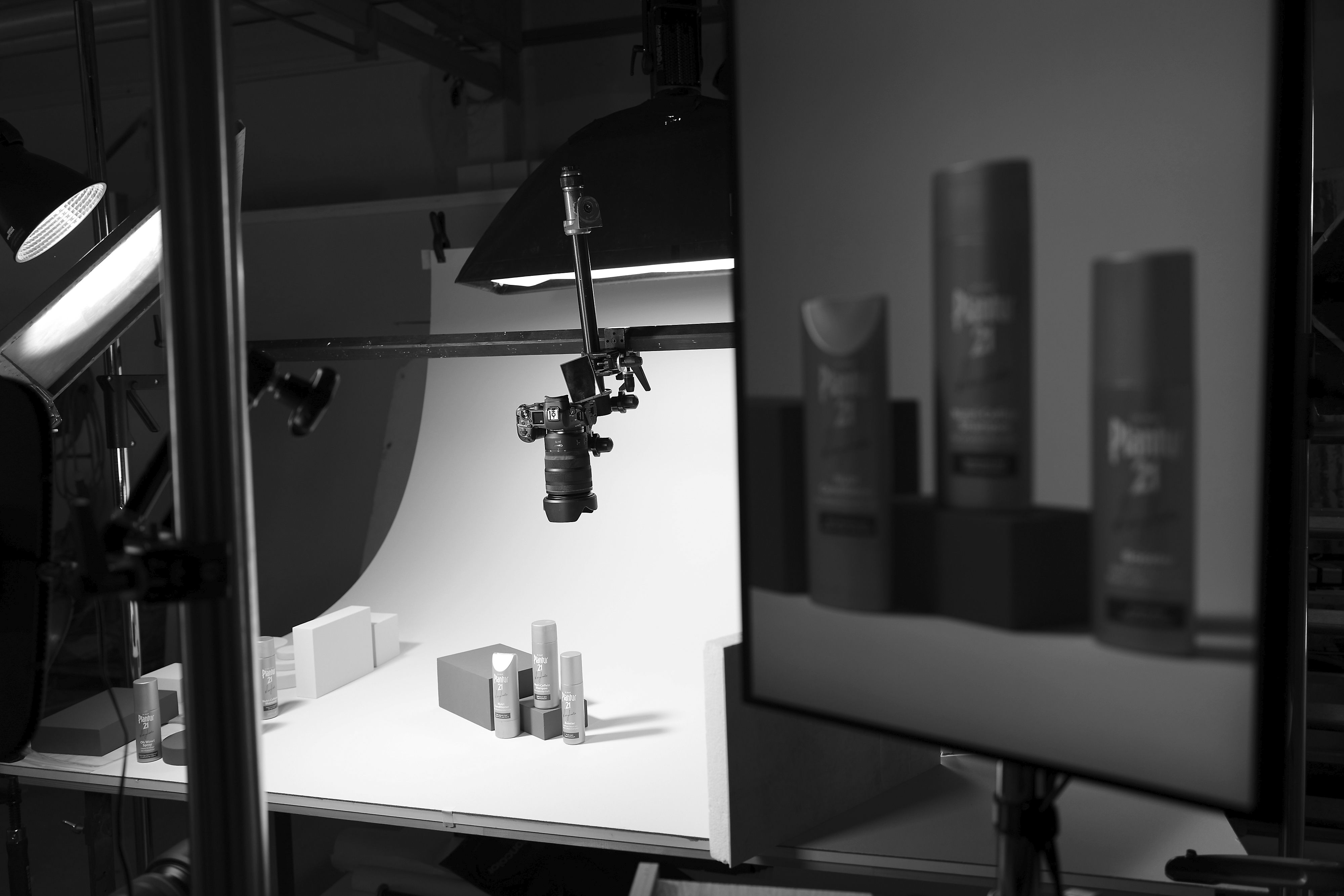 Produktshoot für Plantur Tableshoot