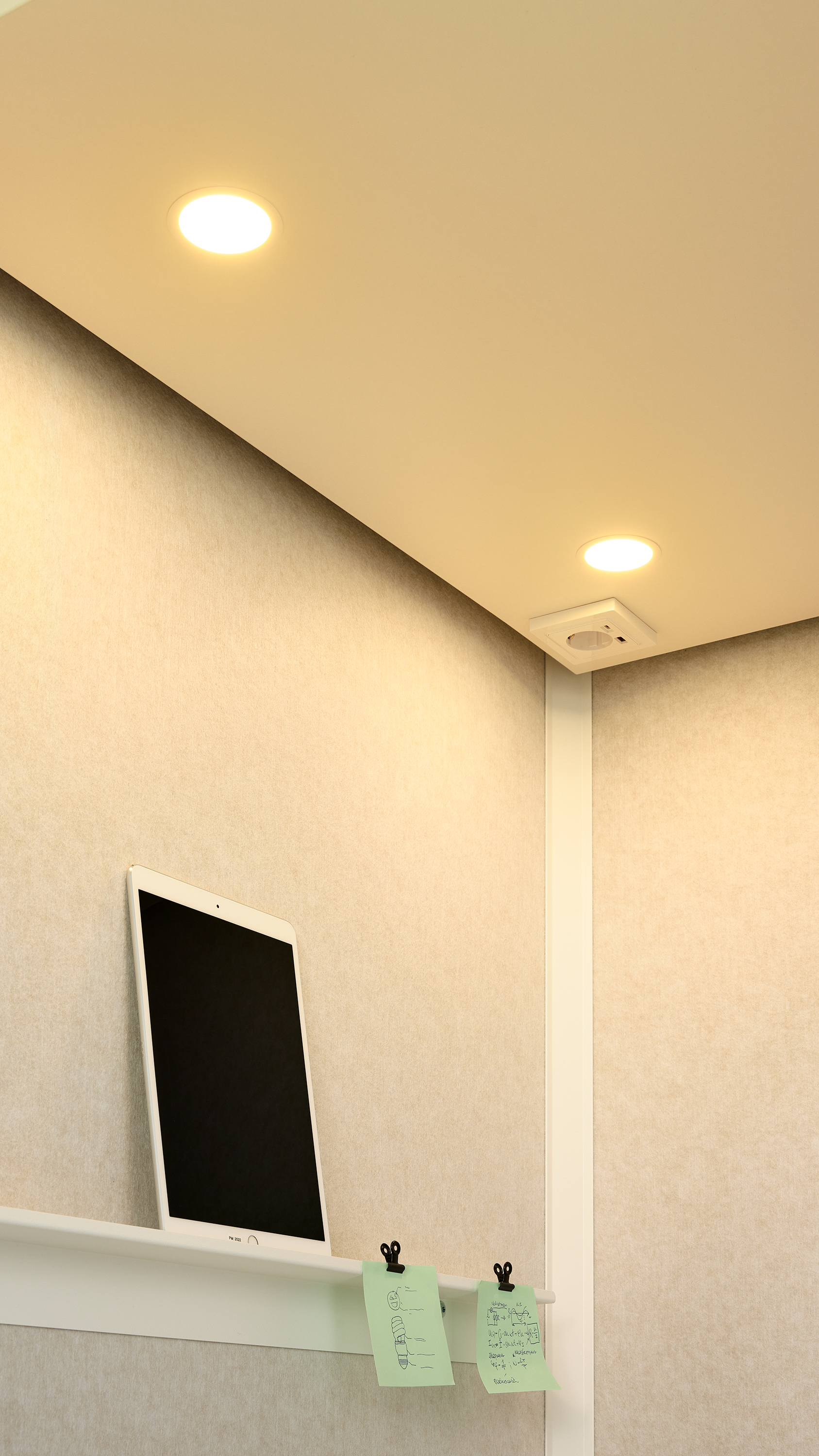 Bosselino Telefonzelle Meetingspace Rückzug Detailaufnahme