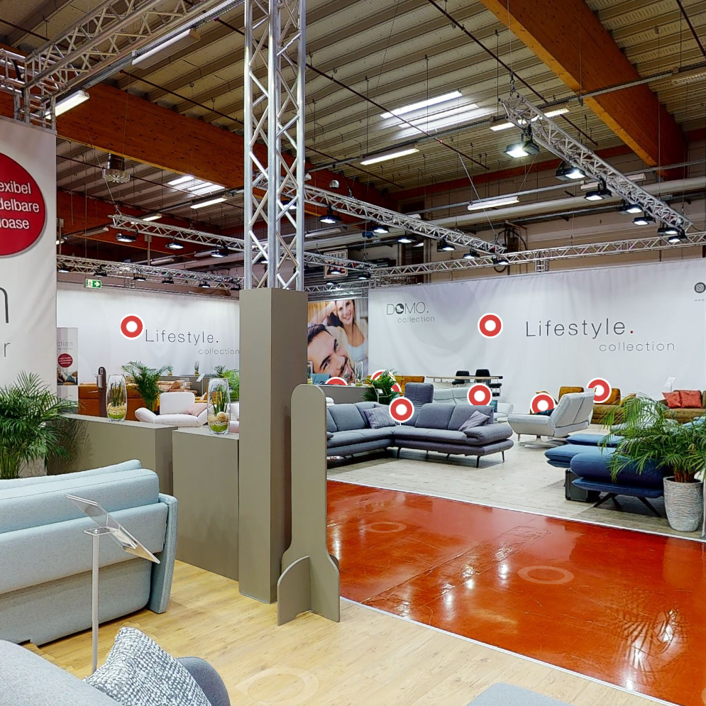 360 Grad Scan - Messestand Domo