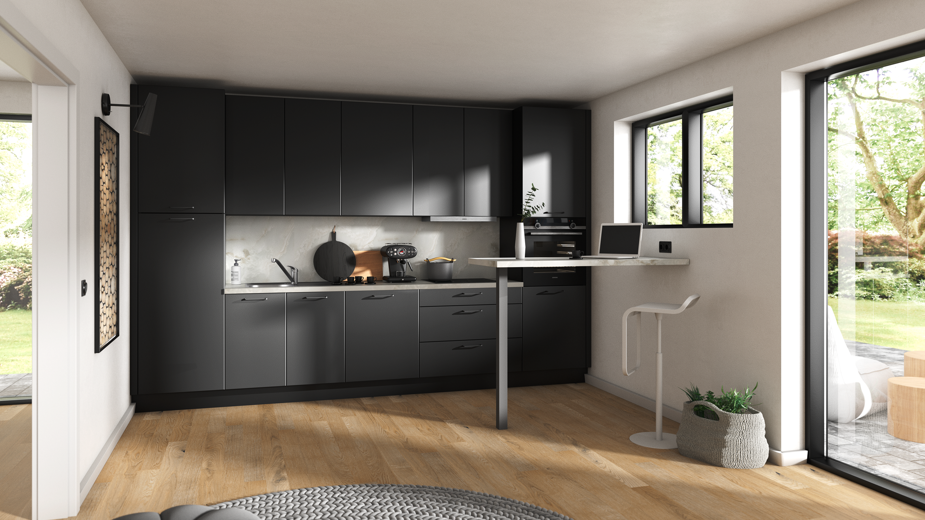 CGI Küchenproduktion für Bauformat