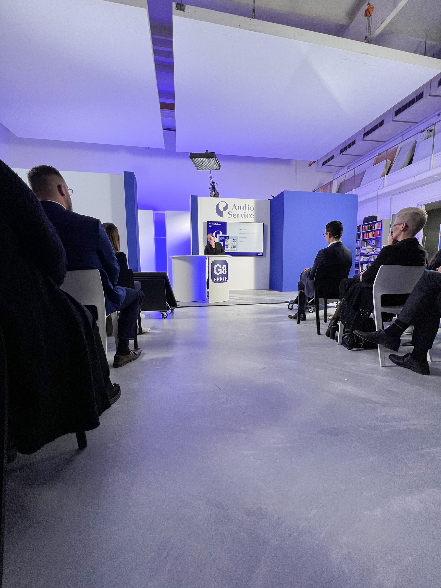 Audio Service Launch Event Streaming