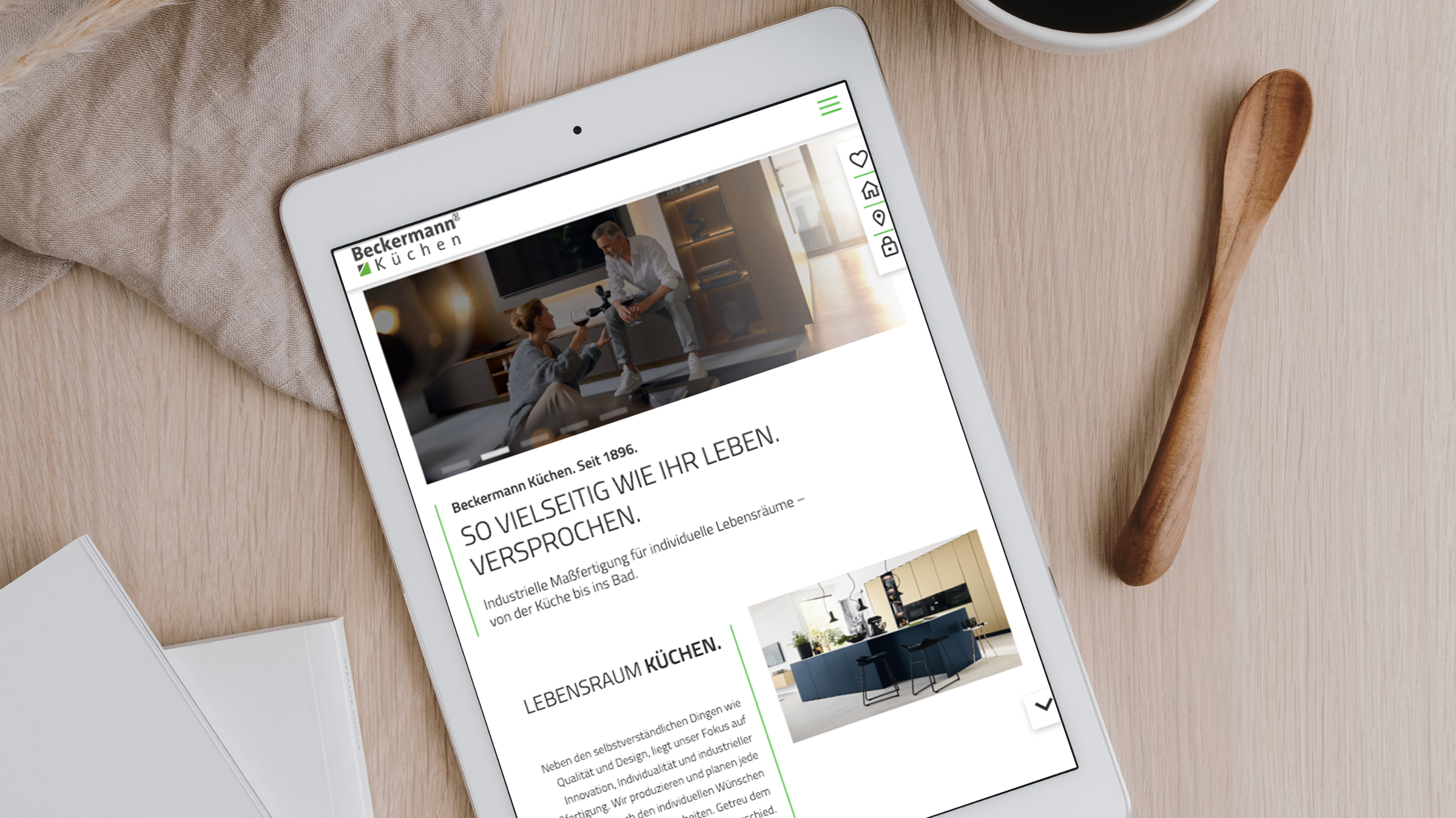 Beckermann Küchen - Jetzt auch Online auf dem neuesten Stand