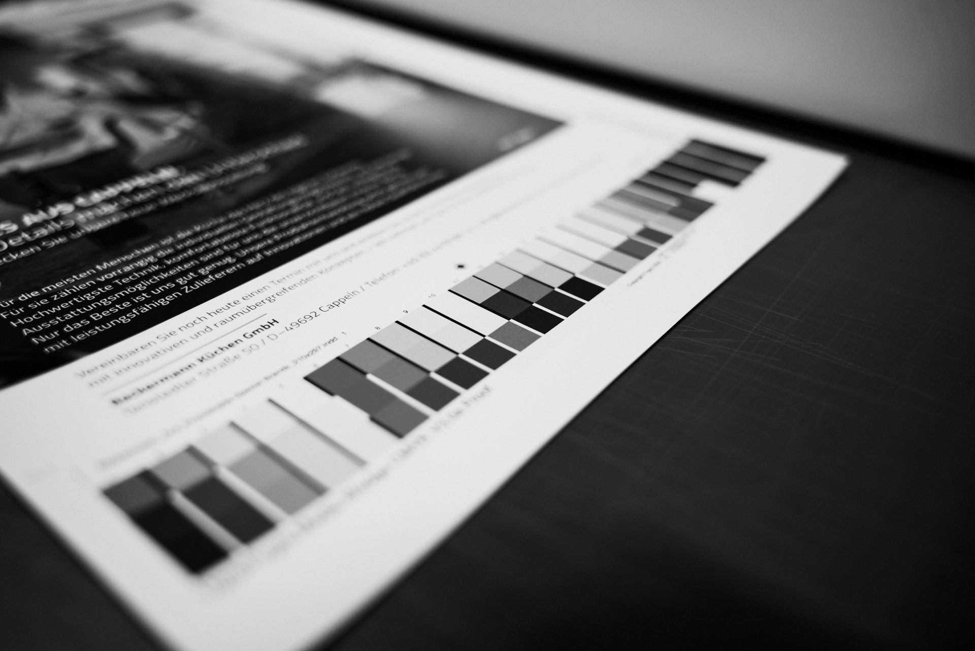 Testdruck Postproduction