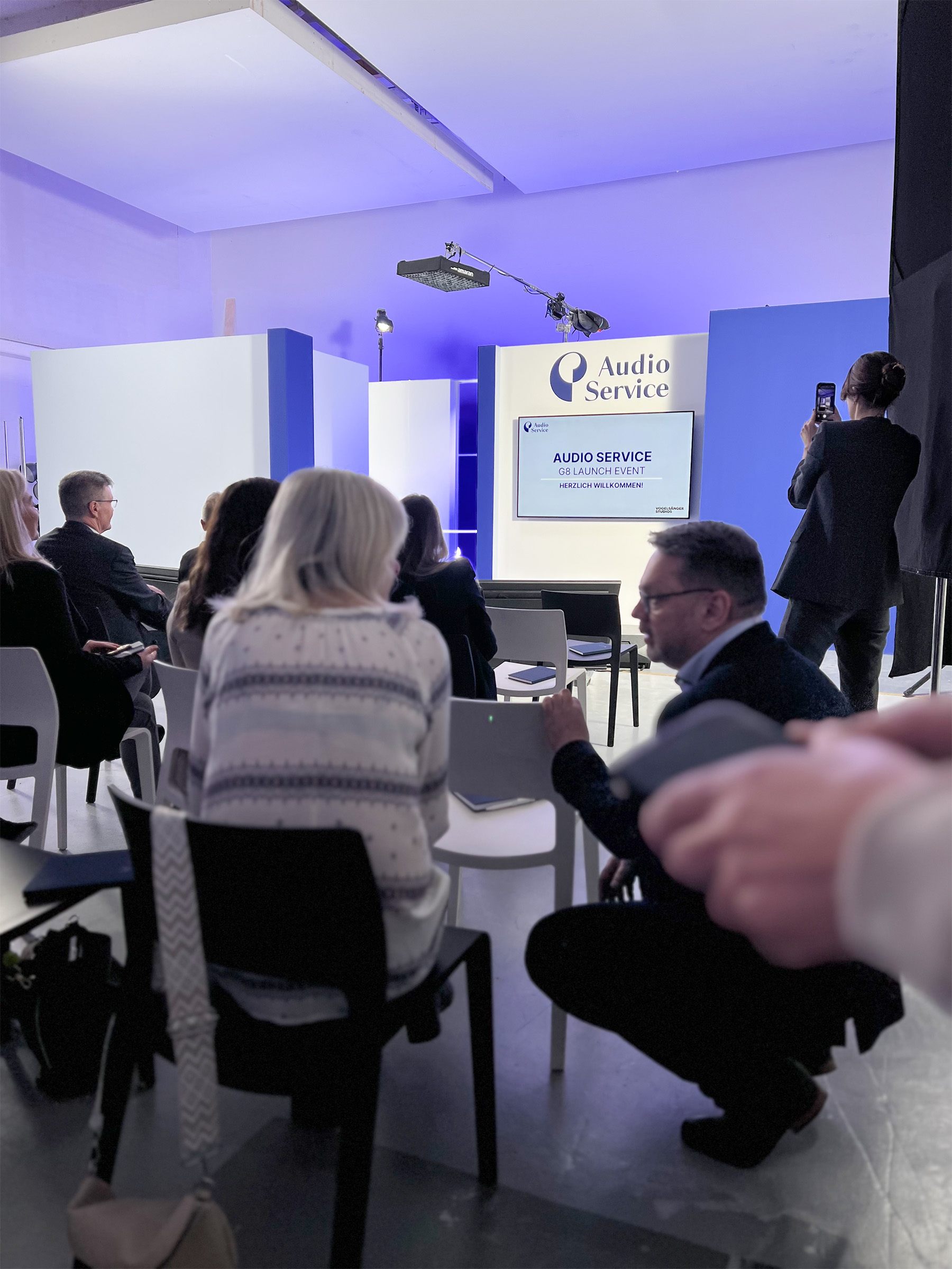 Audio Service Launch Event Streaming