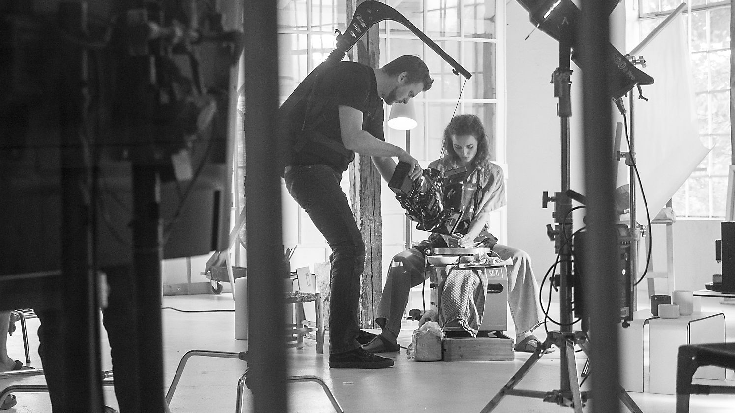 Melitta Locationdreh