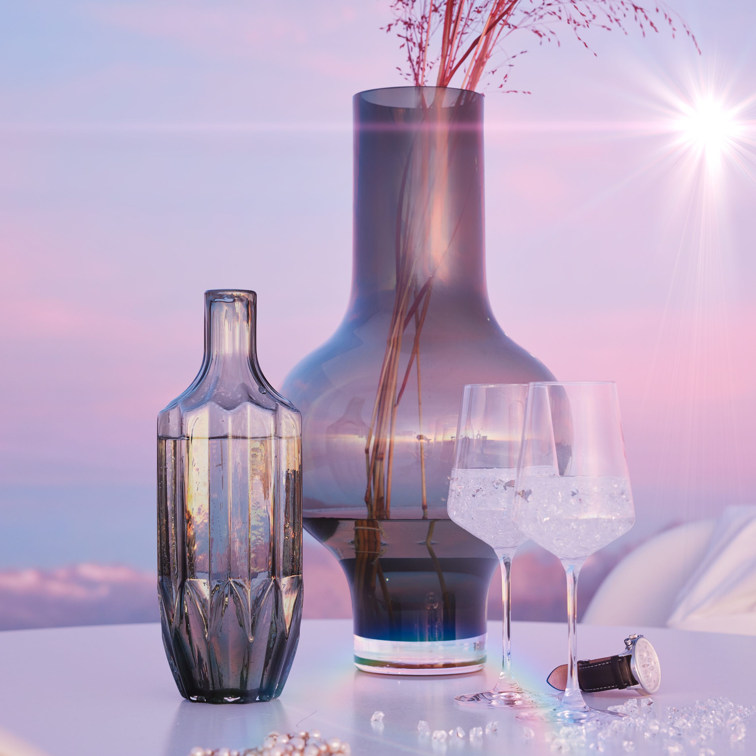 Gybow Eigenprojekt Vasen Glas