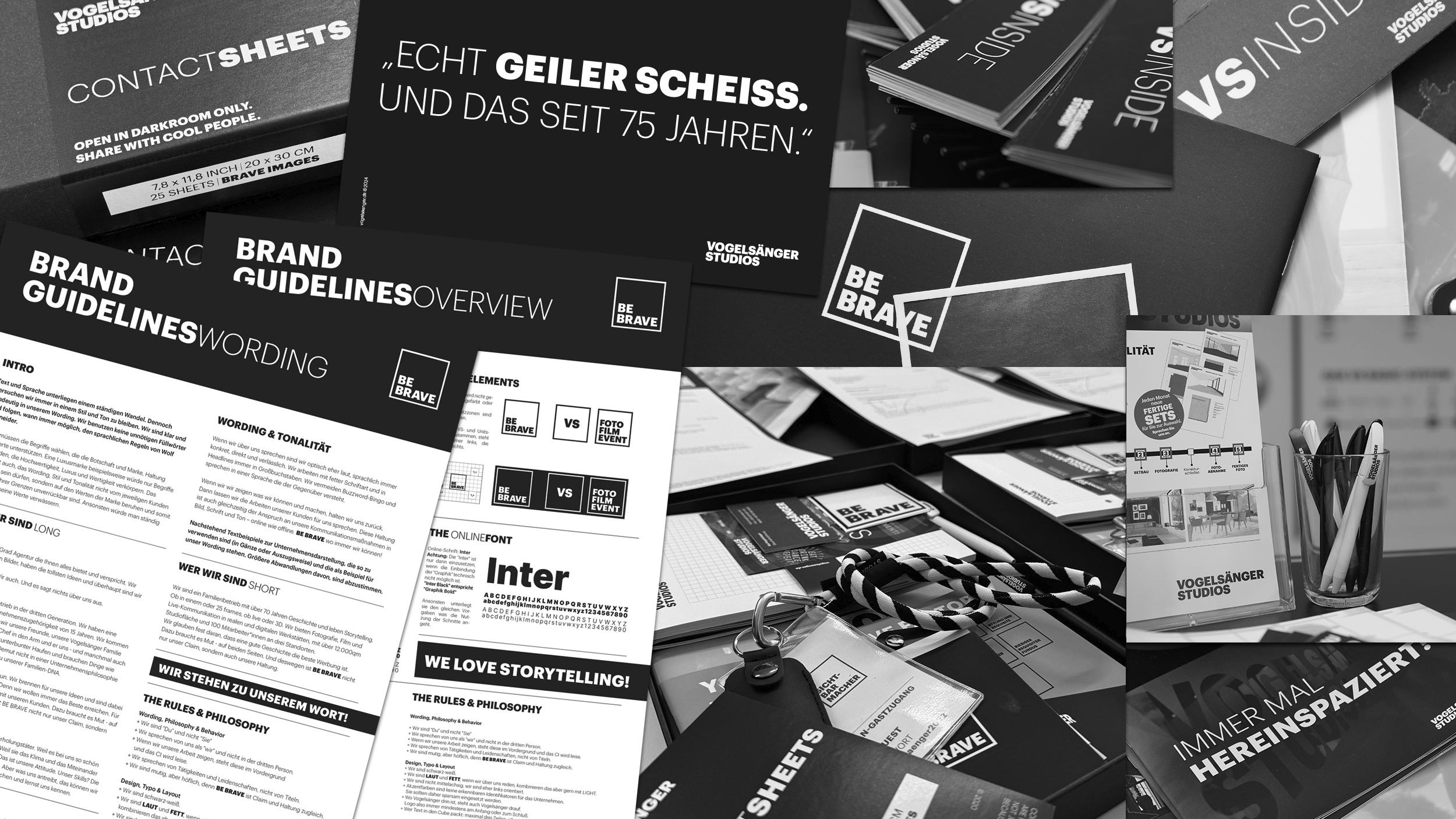 Branding-Shit der Vögel