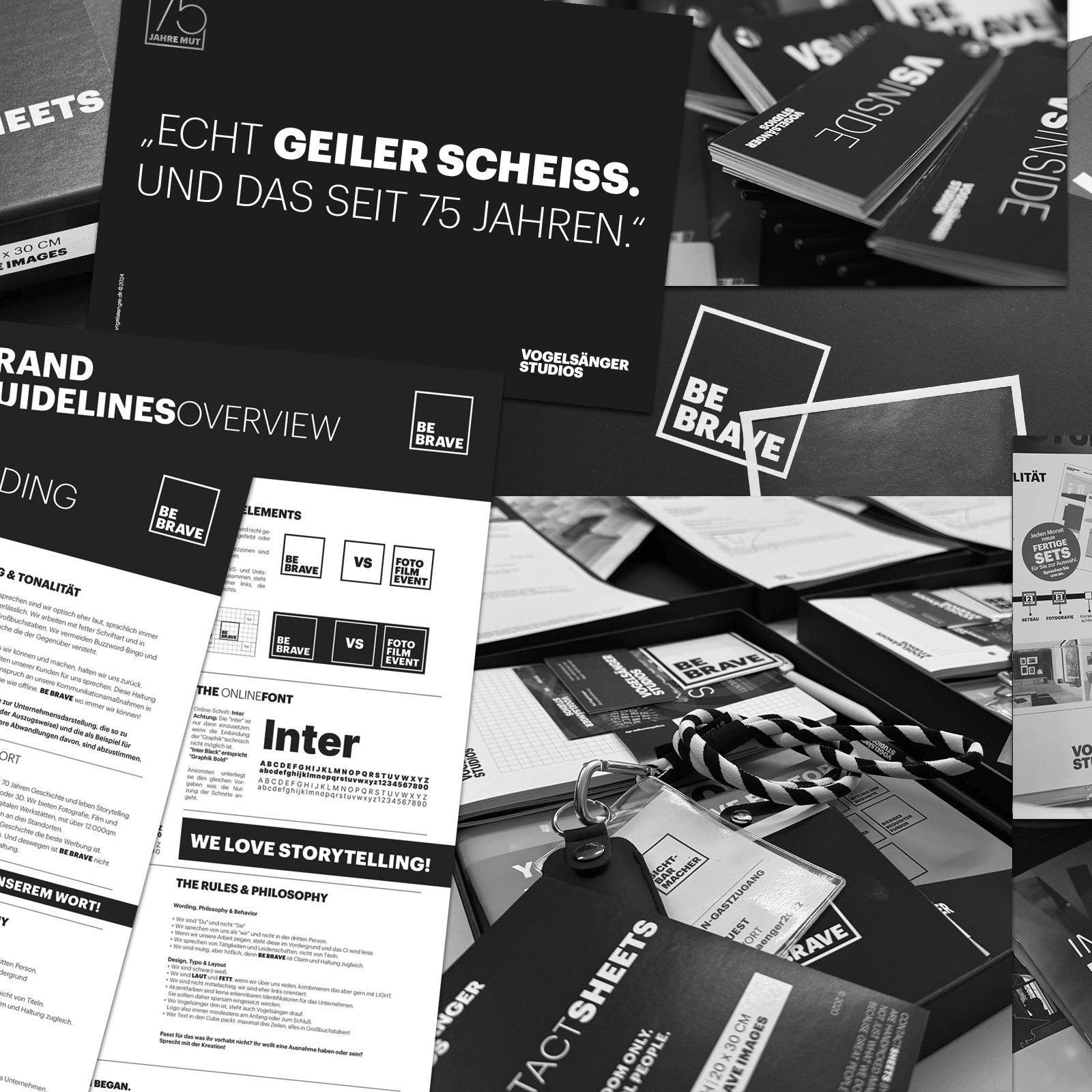 Branding-Shit der Vögel