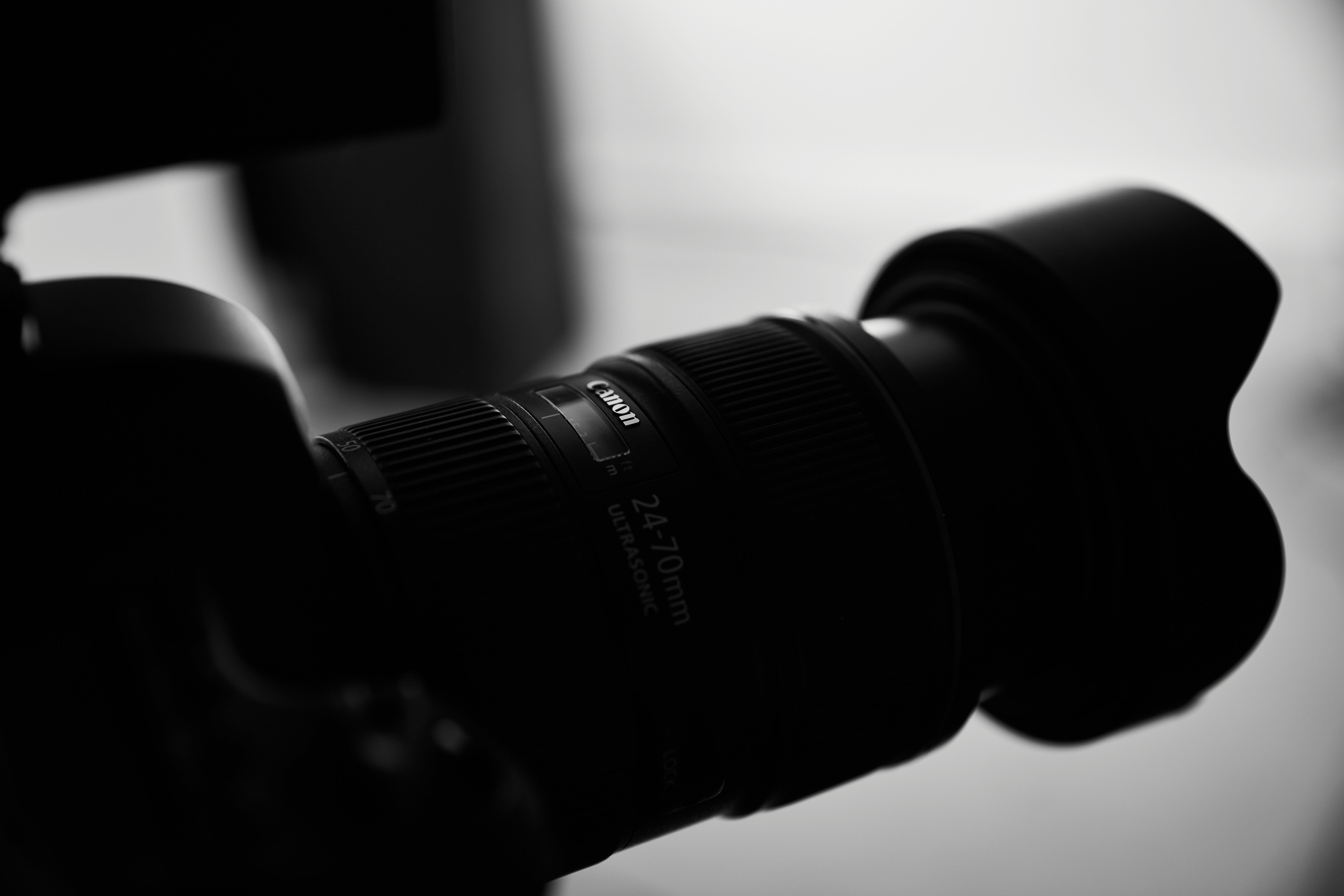 Kamera Canon mit Objektiv