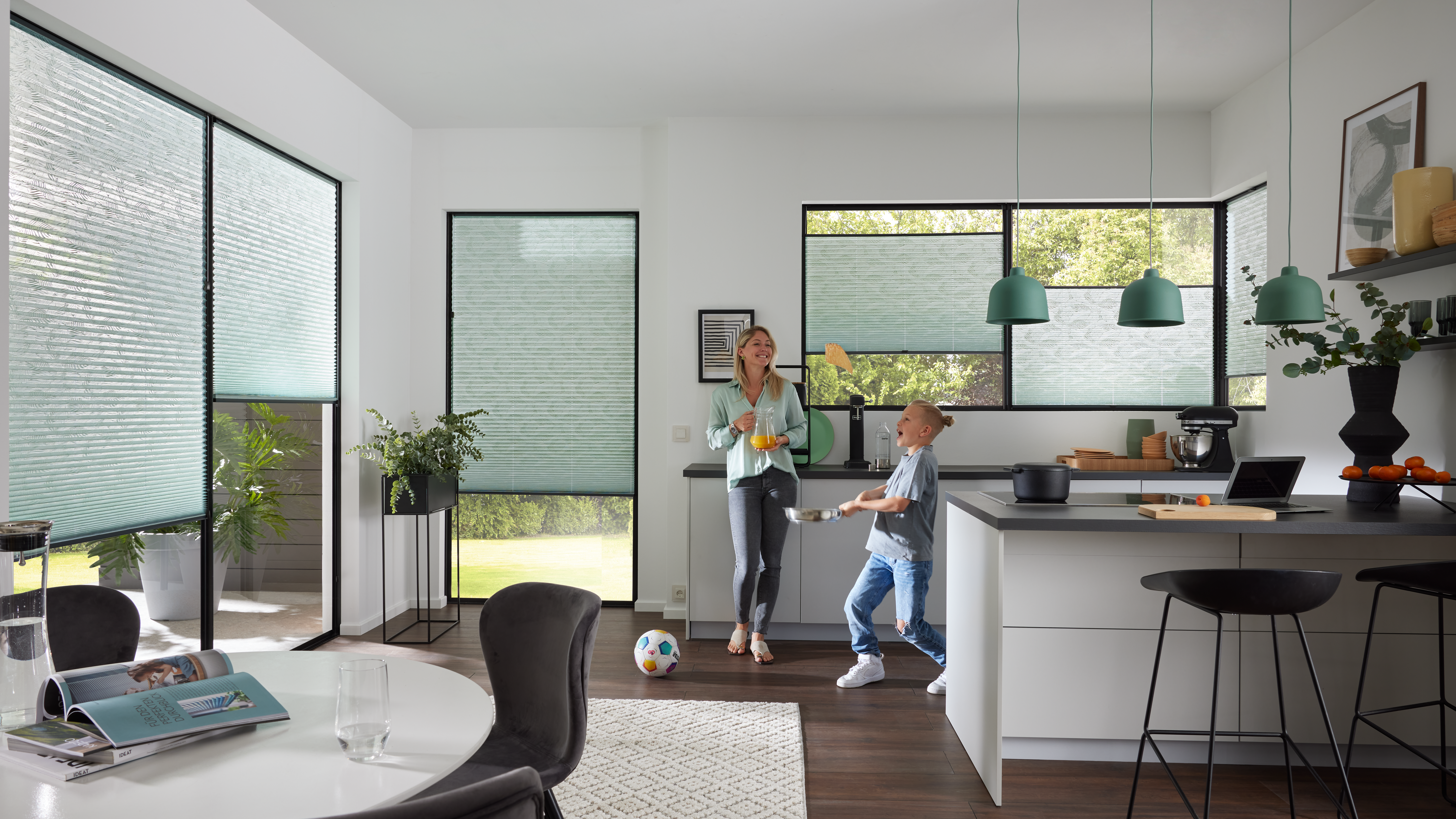 Kadeco Plissee-Shooting