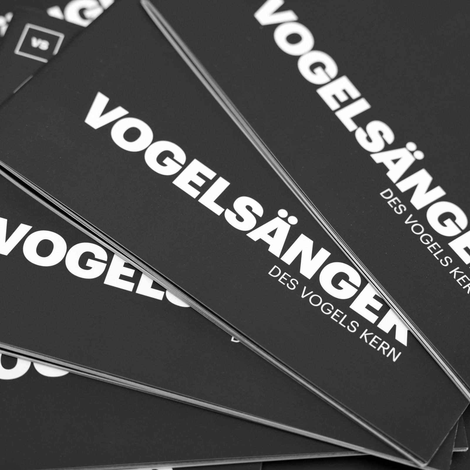 Broschüre des Vogels Kern