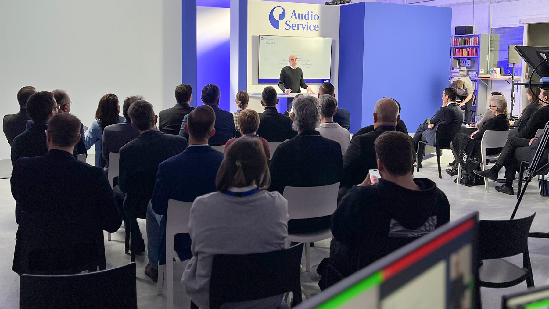 Audio Service Launch Event Streaming