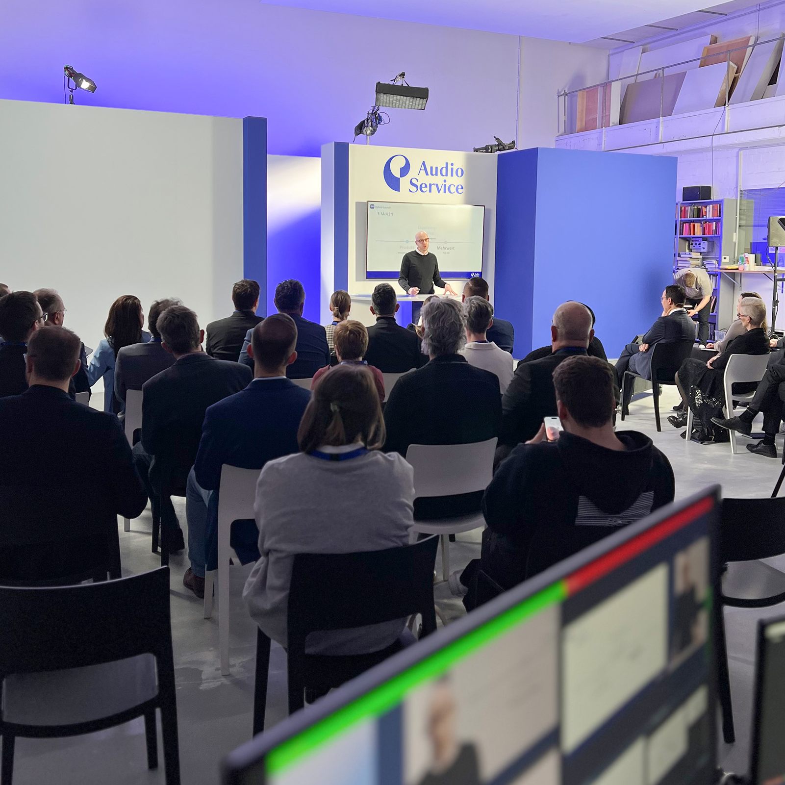 Audio Service Launch Event Streaming