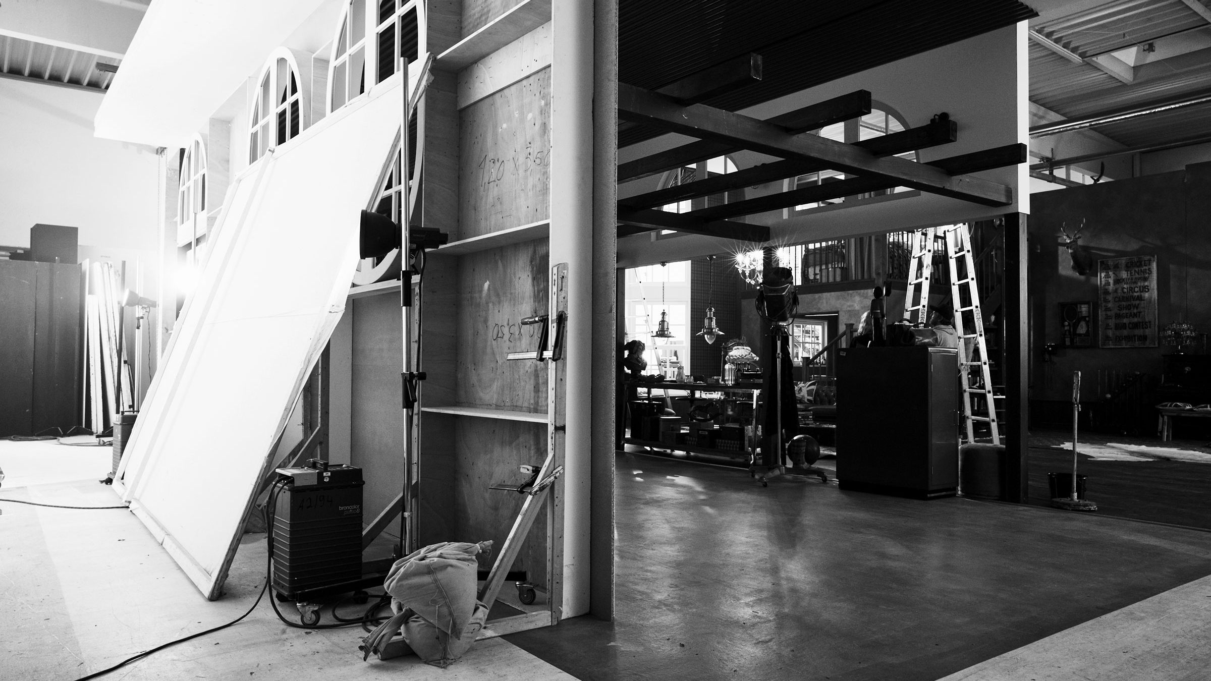 Studioprdouktion Setbau