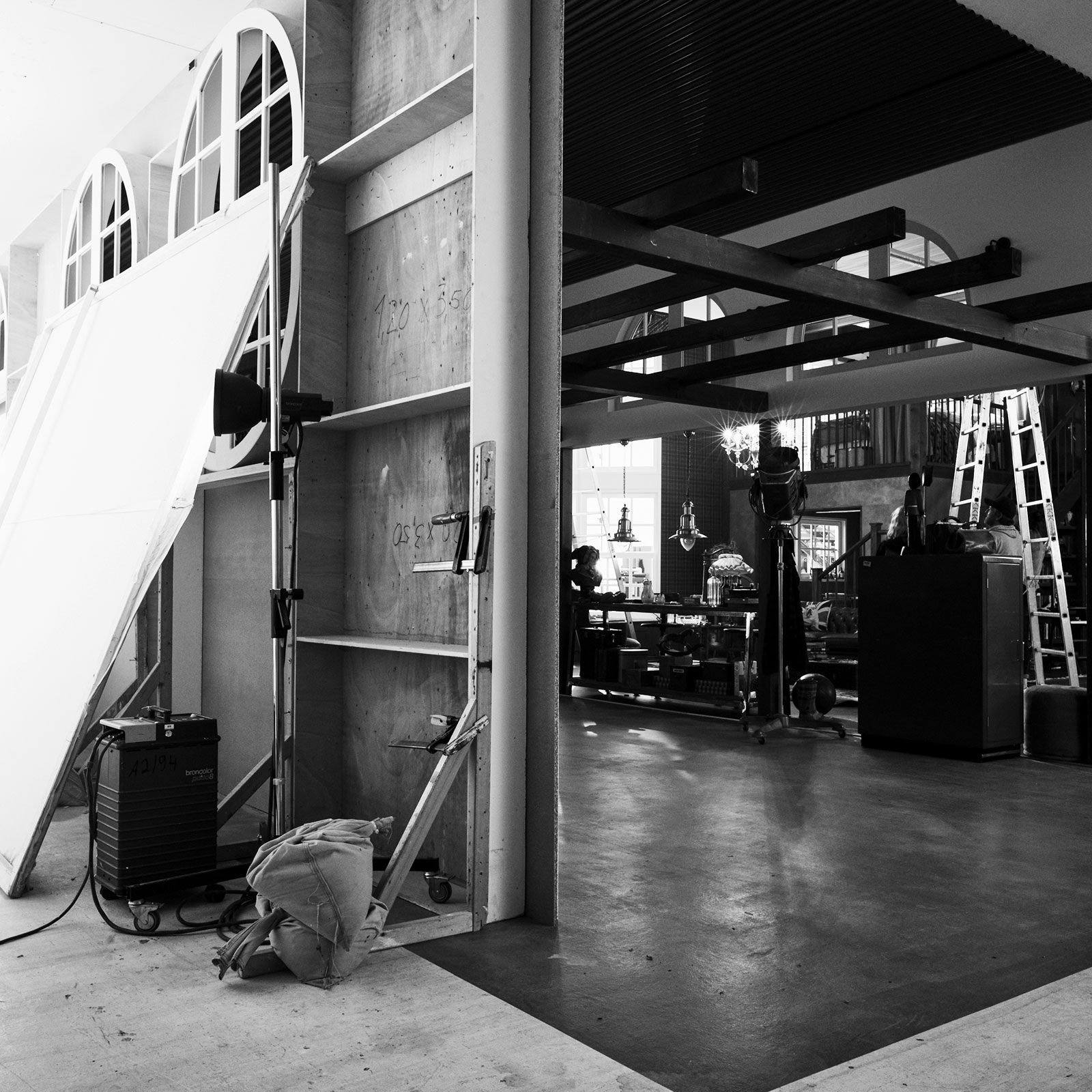 Studioprdouktion Setbau