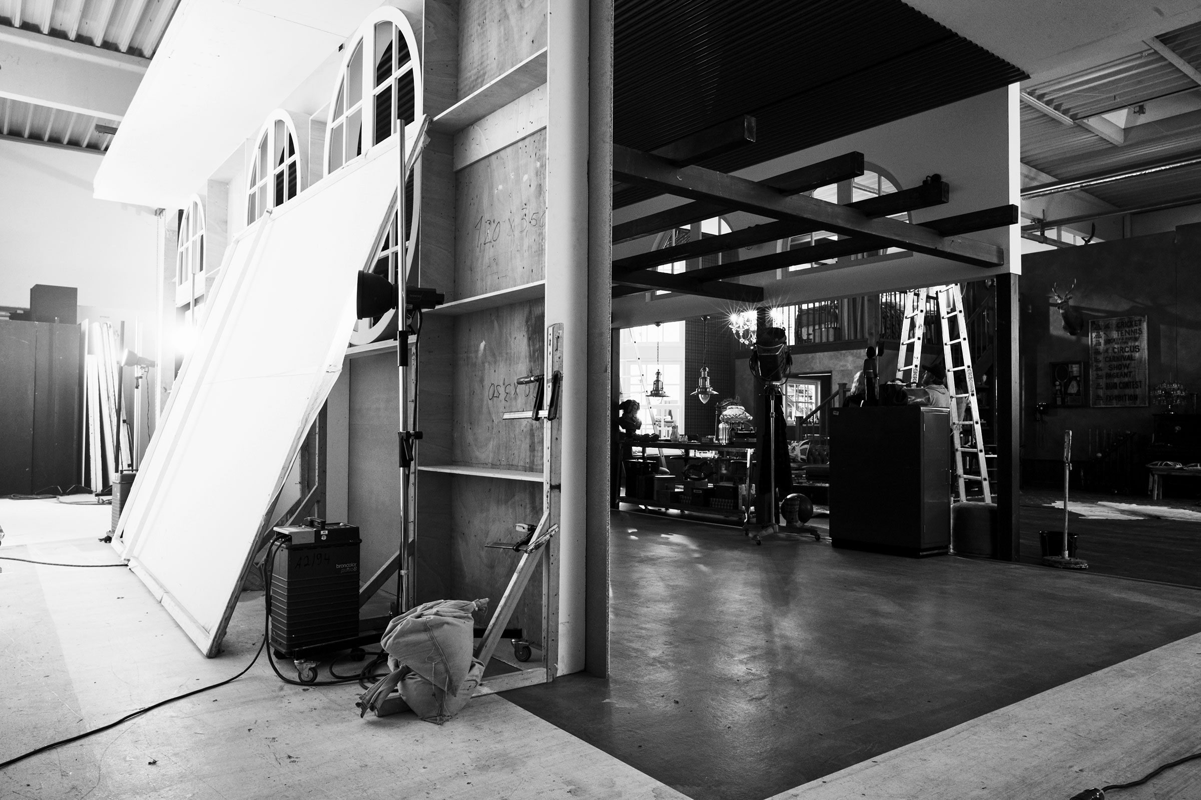 Studioprdouktion Setbau