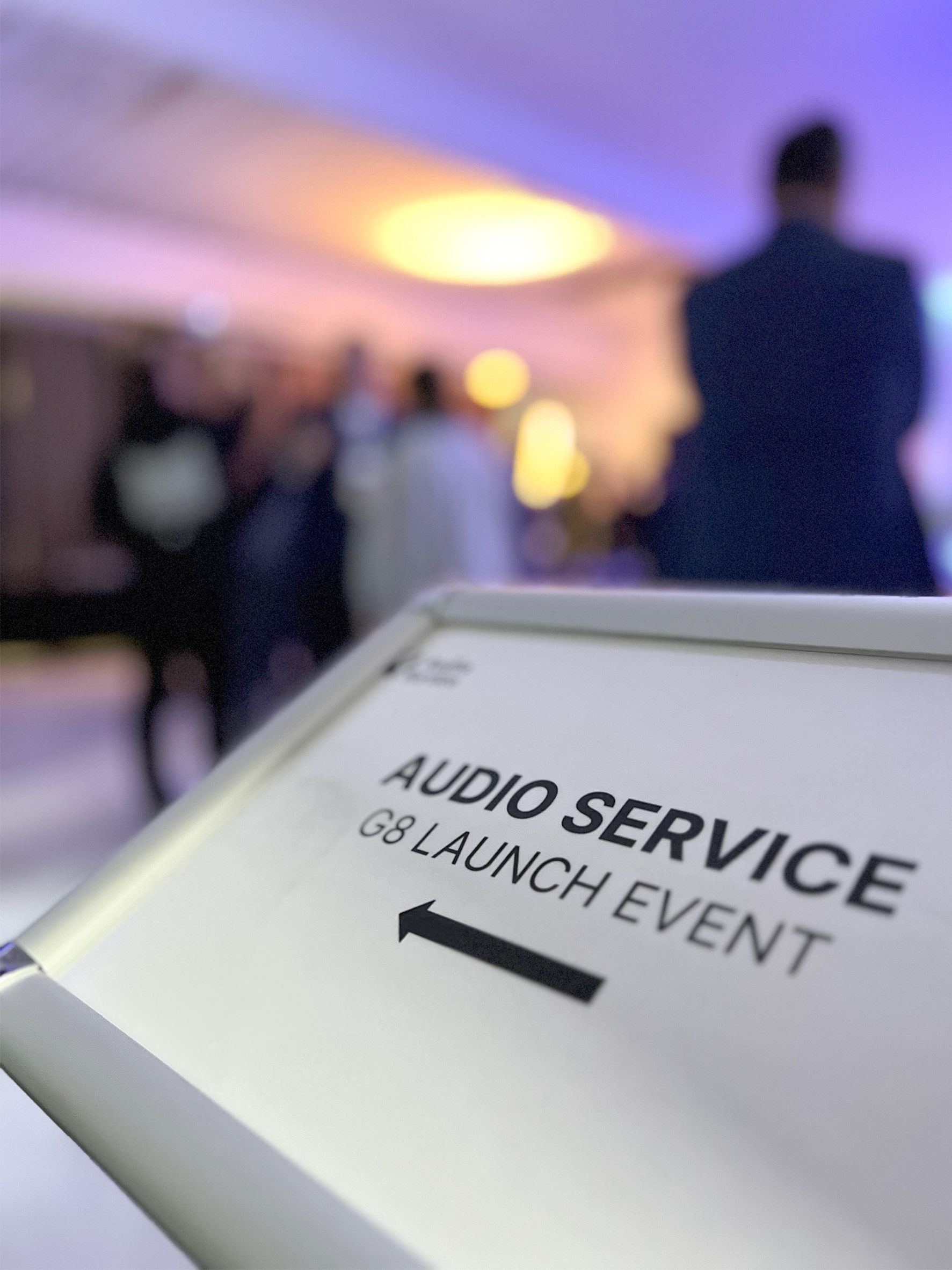 Audio Service Launch Event Streaming