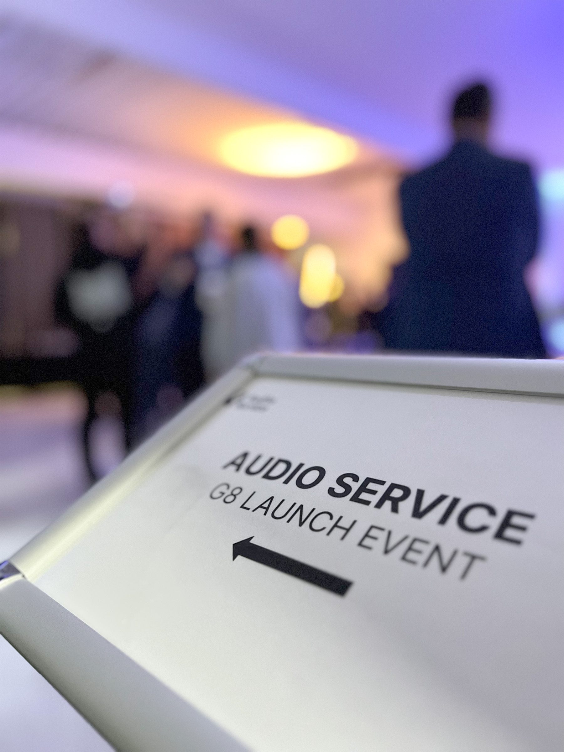 Audio Service Launch Event Streaming