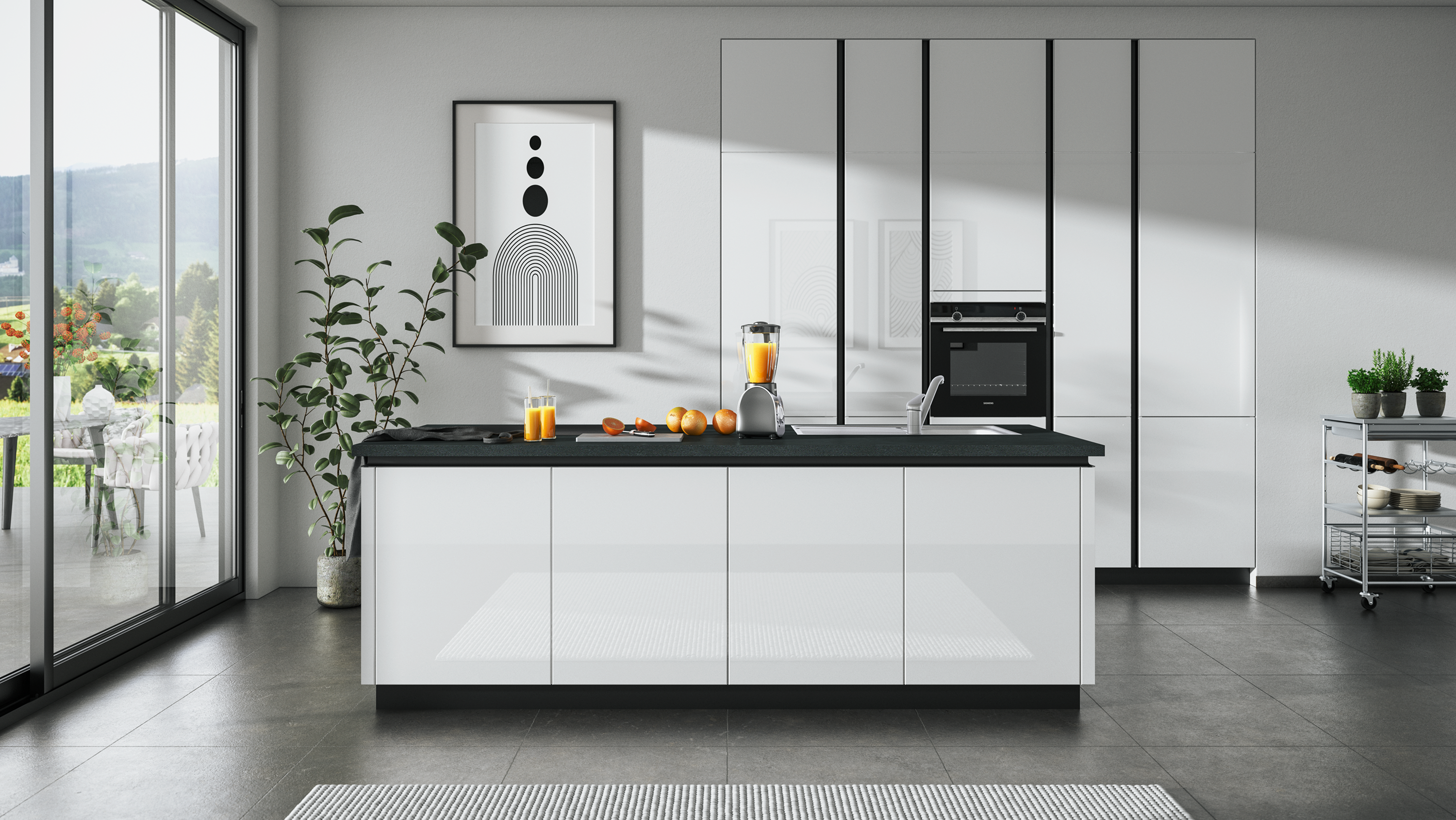 GCI-generierte Küchen für Bauformat