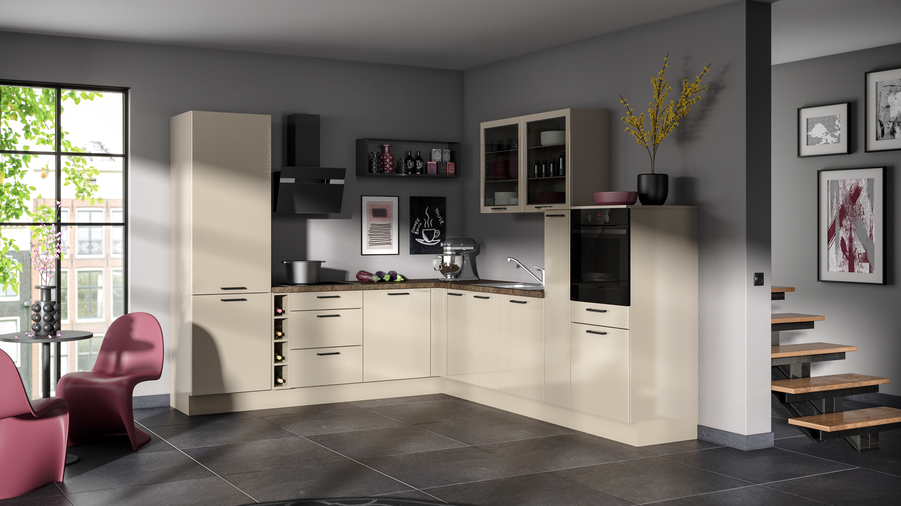 GCI-generierte Küchen für Bauformat