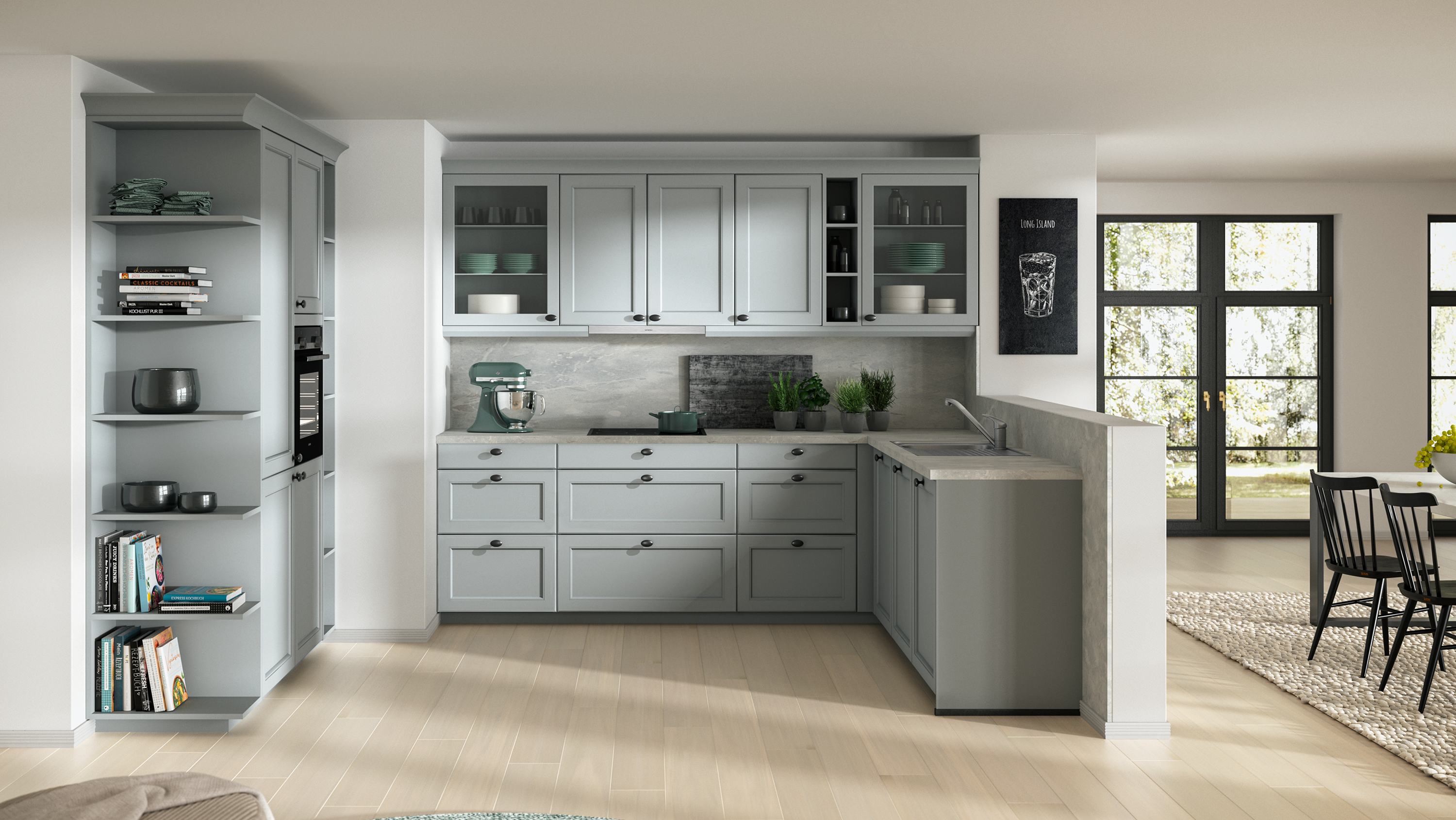 CGI Küchenproduktion für Bauformat