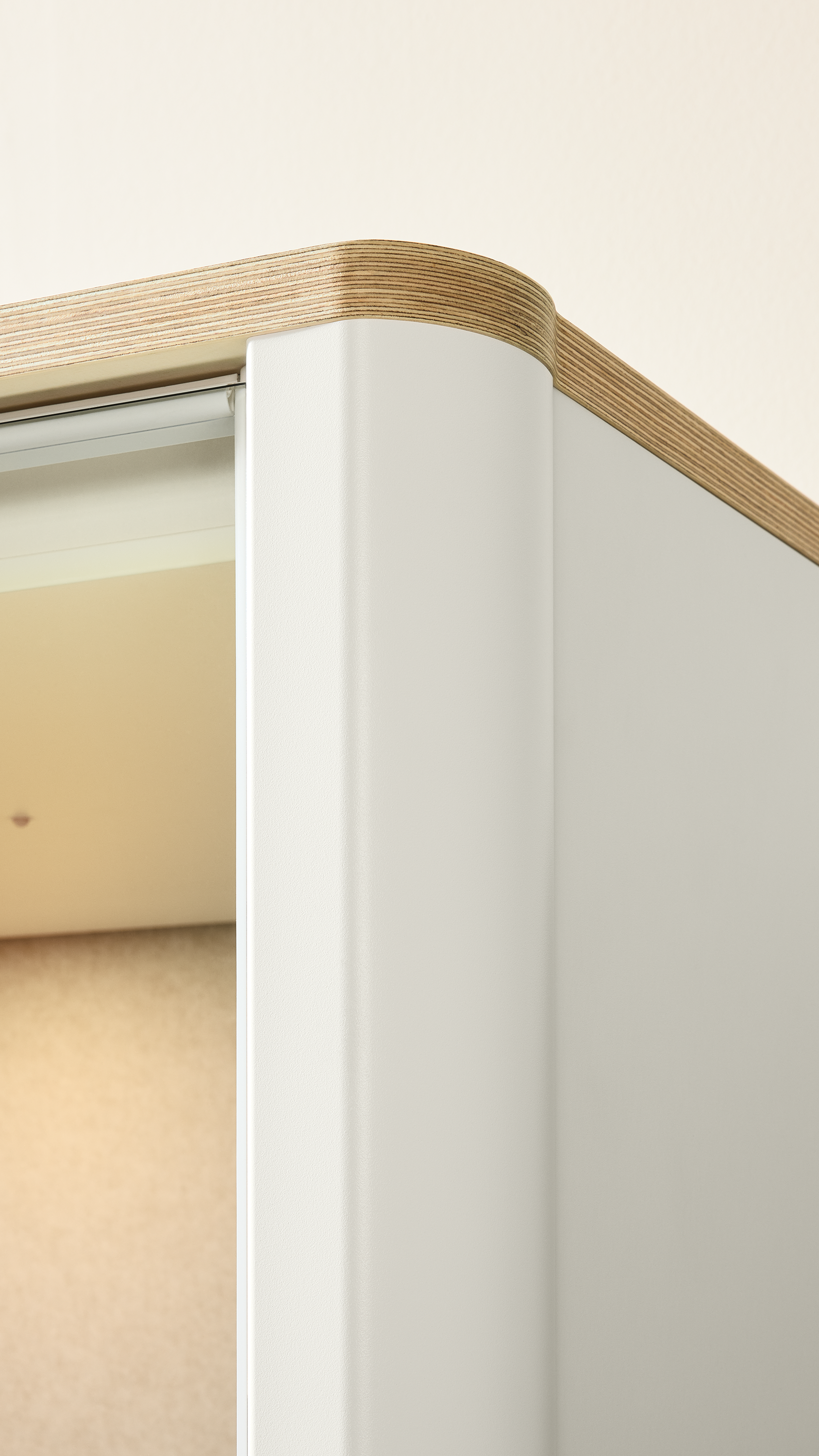 Bosselino Telefonzelle Meetingspace Rückzug Detailaufnahme