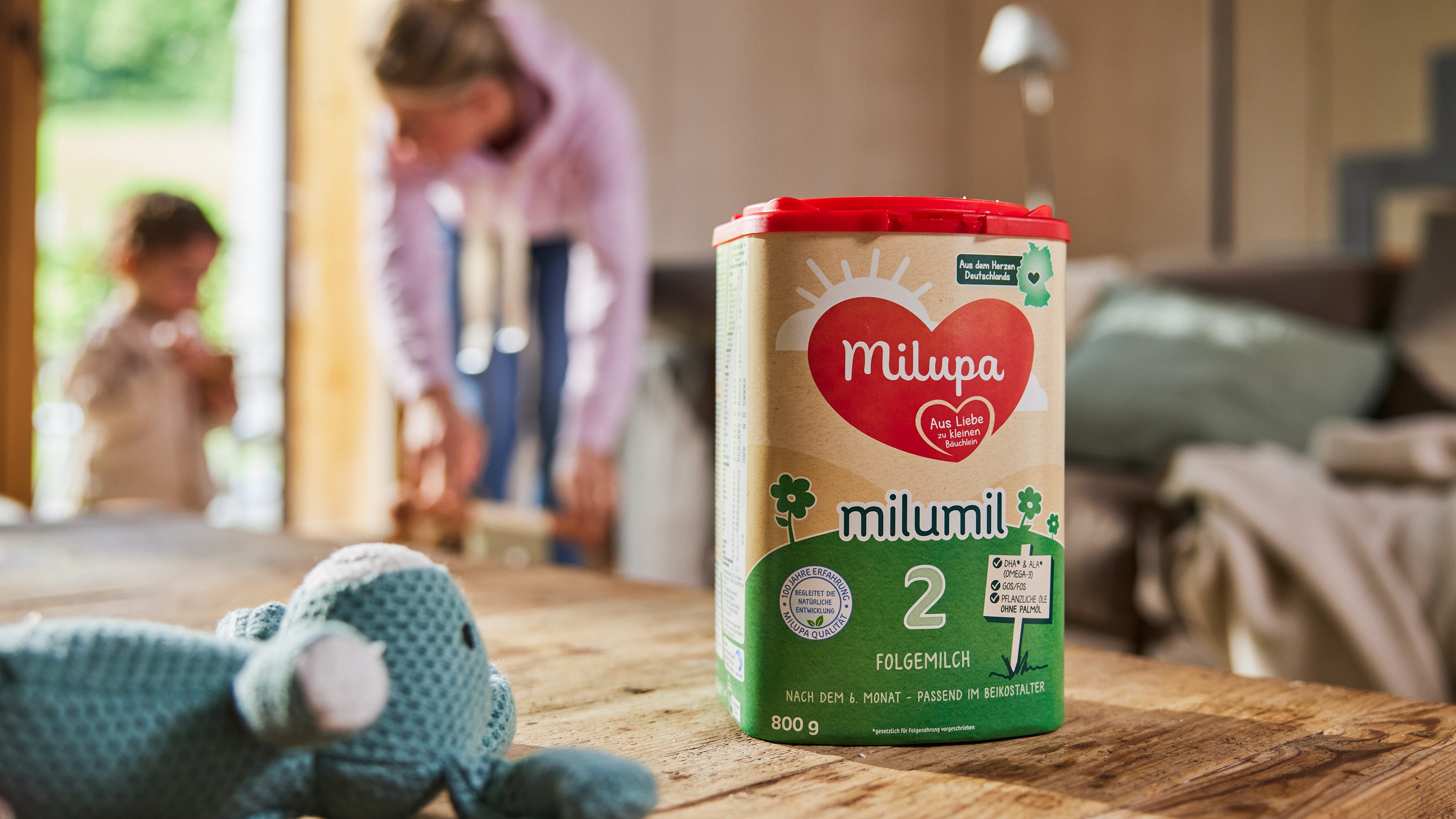 Milupa Kampagne mit den Neureuthers
