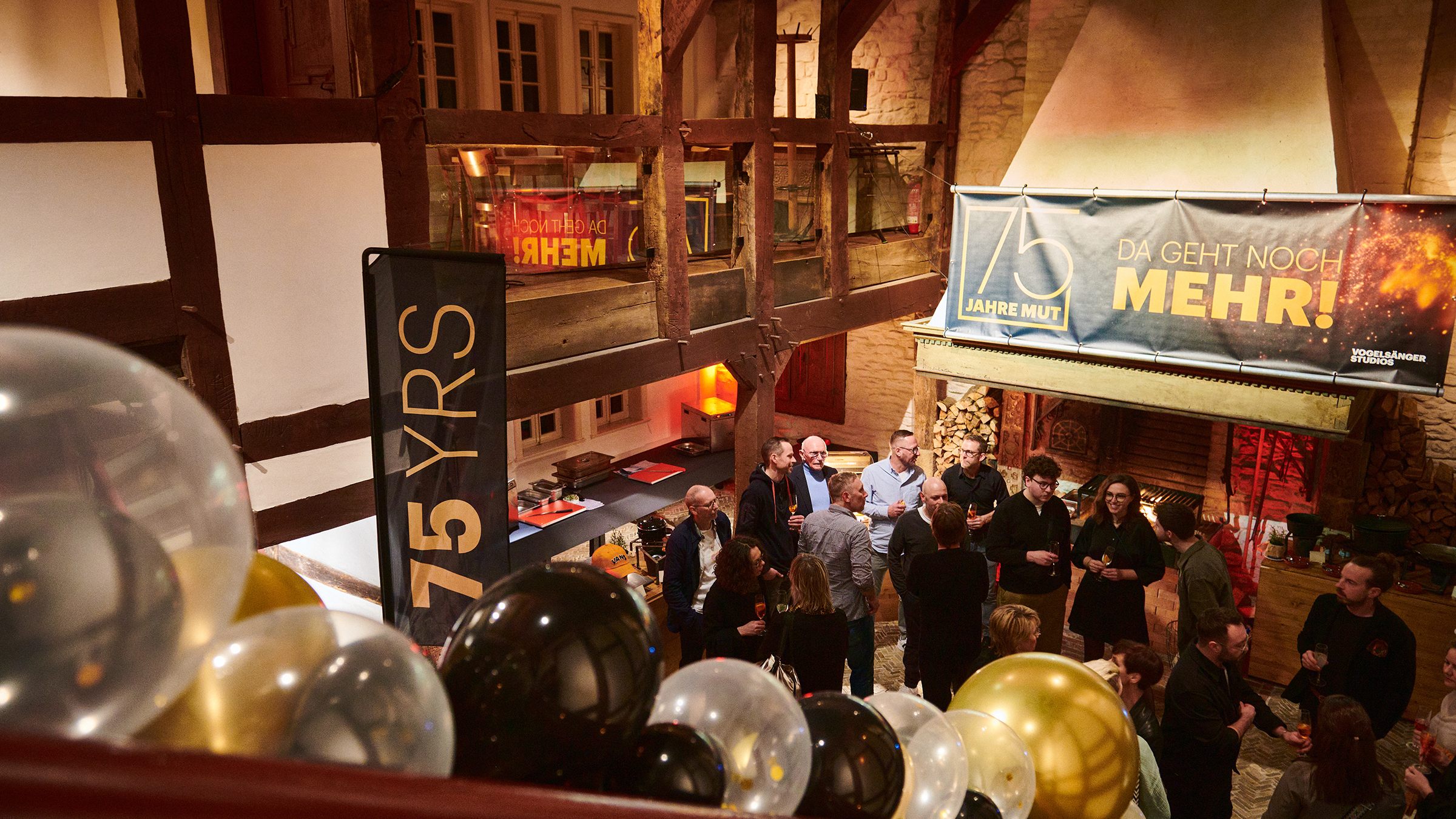 75 Jahre Mut Überraschungsparty