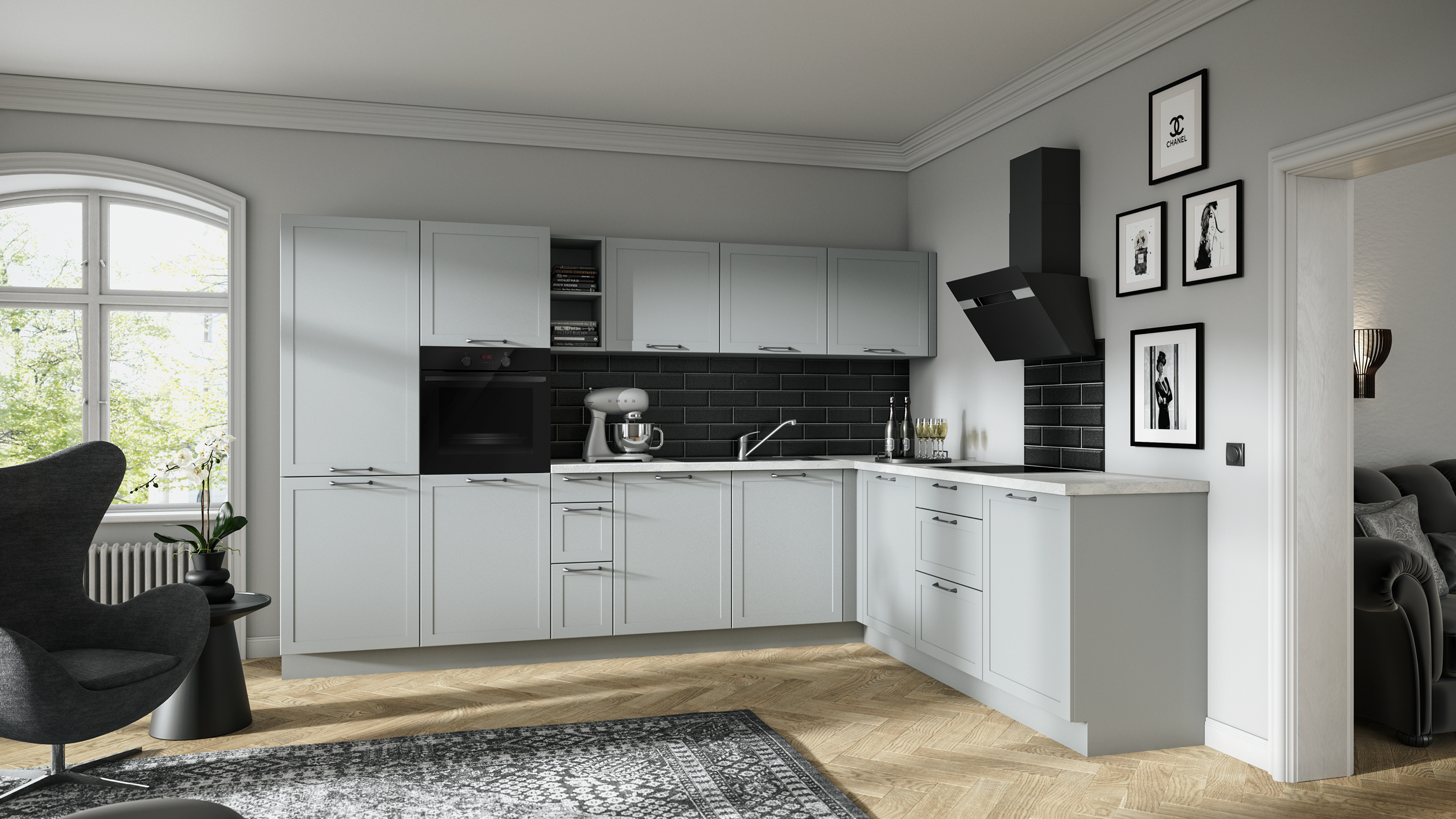 GCI-generierte Küchen für Bauformat