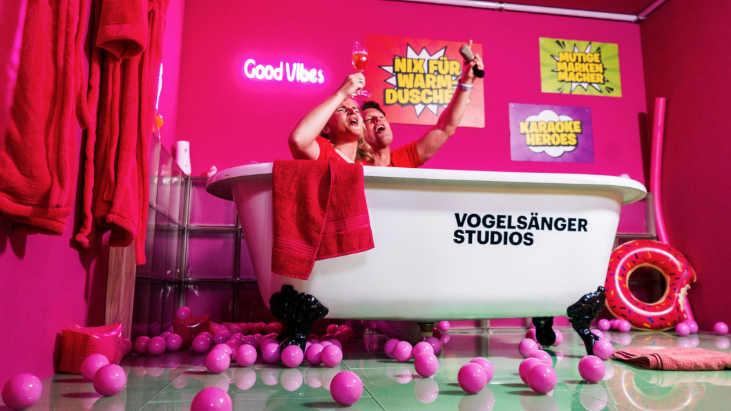 Karaoke Badewanne Markencamp