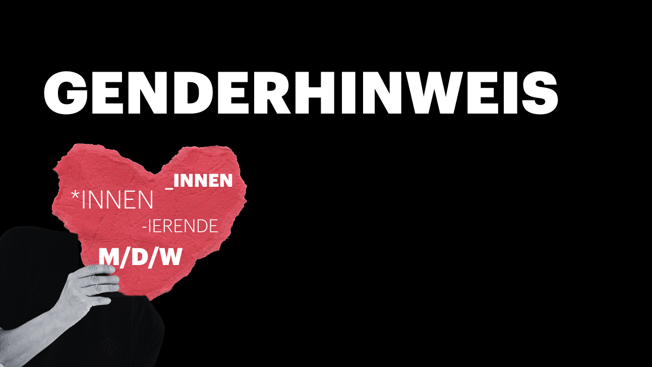 Genderhinweis Titelbild
