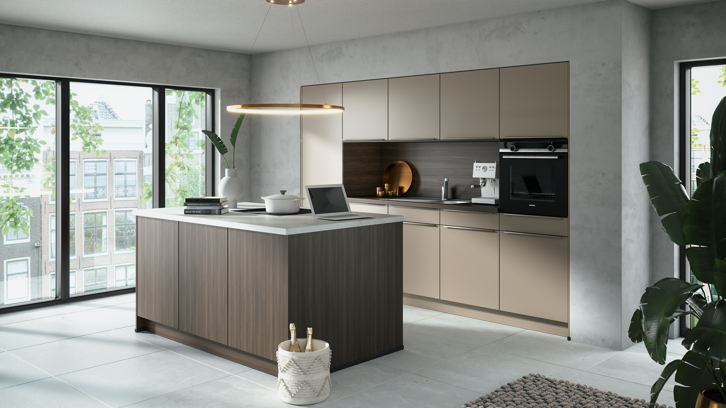 GCI-generierte Küchen für Bauformat