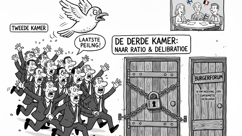 Hoe krijgen we Nederland van het slot. Tijd voor meer directe democratie?
