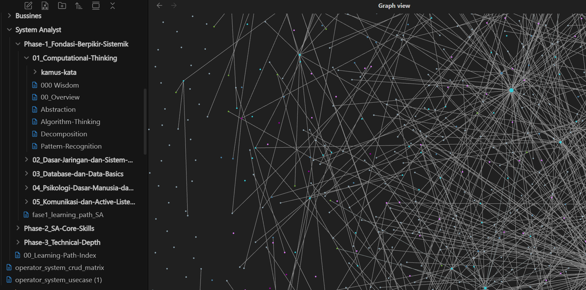 Obsidian capture workflow for analysts