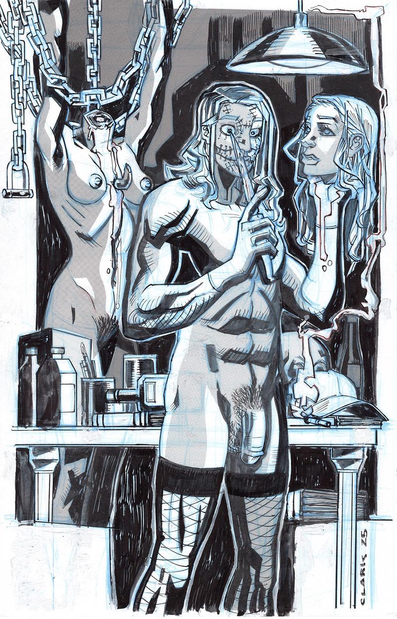 Tommy, original art by Charlie Clark