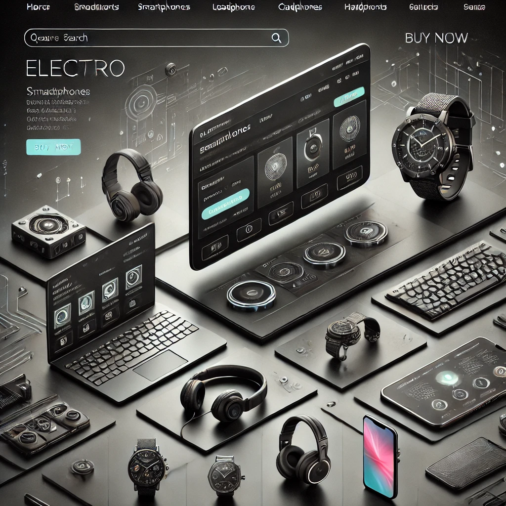Project Electro - E-commerce Platform for Electronics and Gadgets