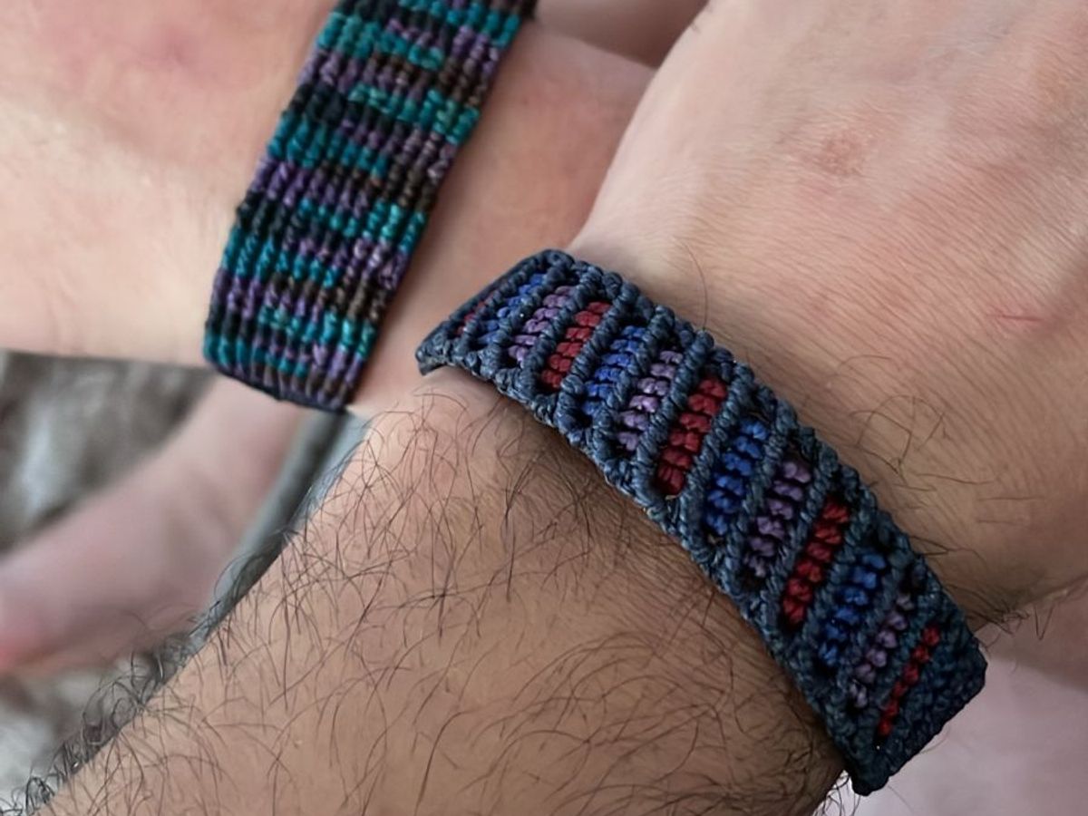 Pulseiras em Macramê   