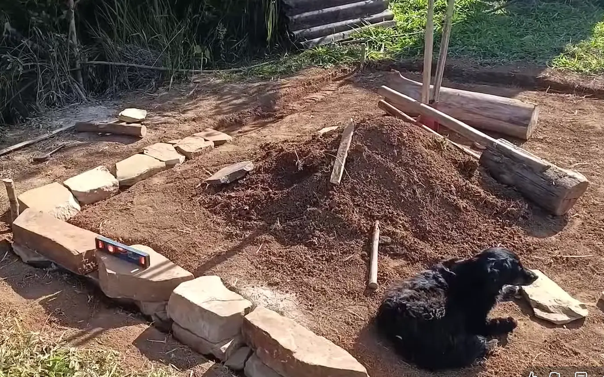 Baldrame de Pedra Seca (Ciclópico)