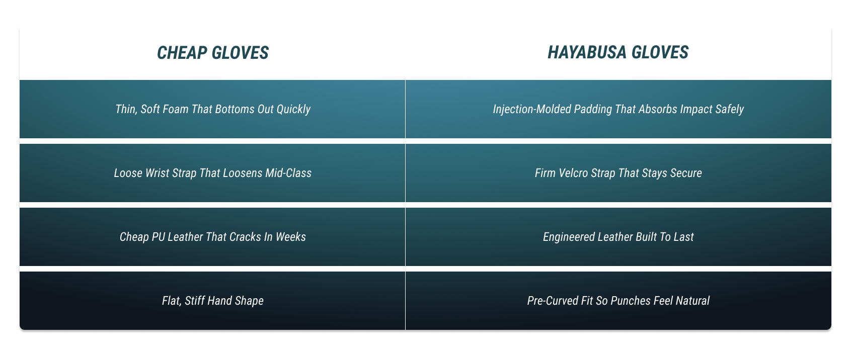 What you usually get vs. what you get with Hayabusa: