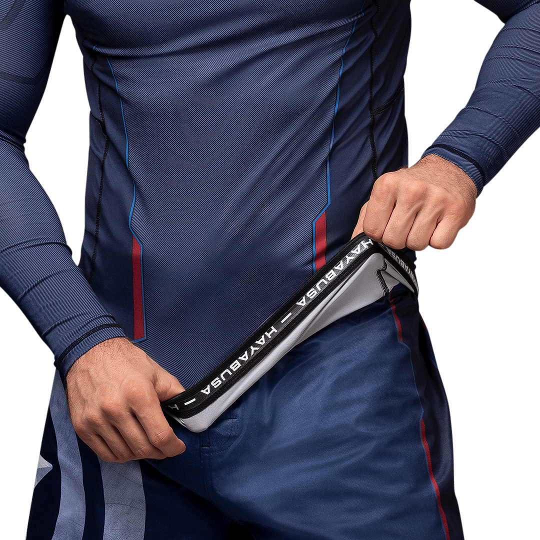 Marvel's Captain America Long Sleeve Rash Guard - Image 5