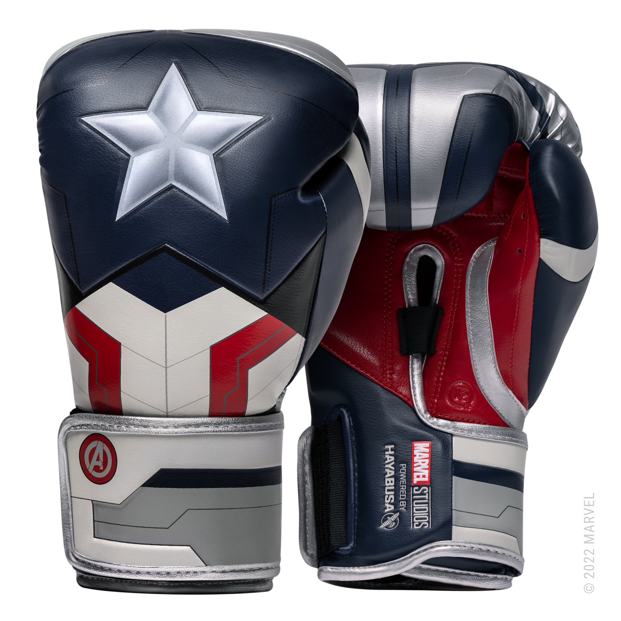 HAYABUSA MARVEL キャプテン・アメリカ ボクシンググローブ Captain America (Sam Wilson) Boxing Gloves | Marvel Hero Elite