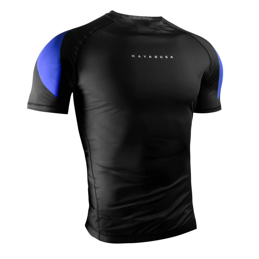 Hayabusa Men’s Pro Ranked Short Sleeve Rash Guard
