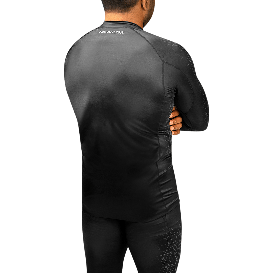 Hayabusa Geo Long Sleeve Rash Guard - Image 2
