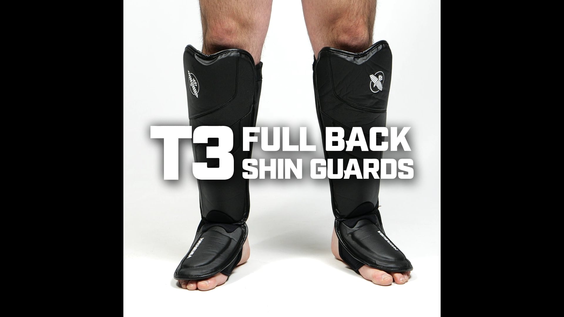 Hayabusa T3 Full Back Shin Guards video thumbnail