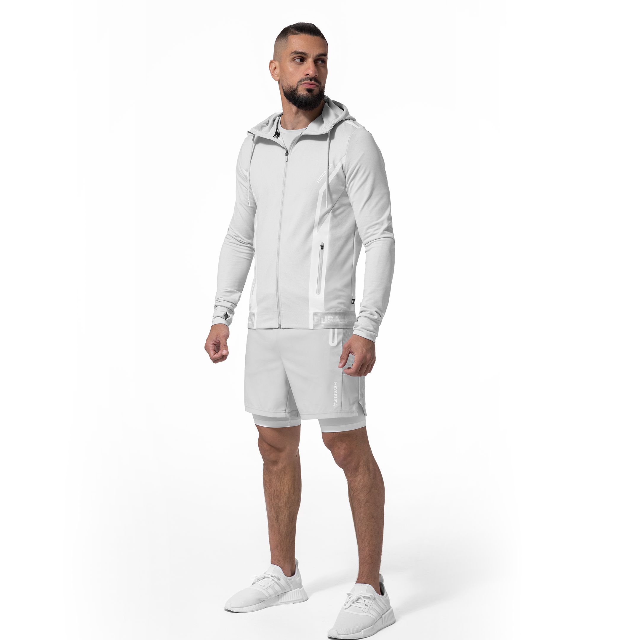 Hayabusa Men's Zip-Up Performance Hoodie | Performance Zip Up