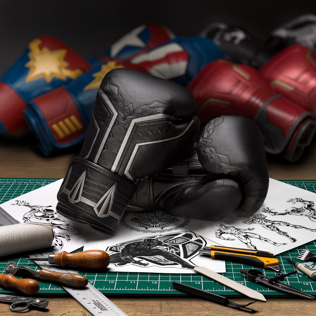 Designing Black Panther Boxing Gloves