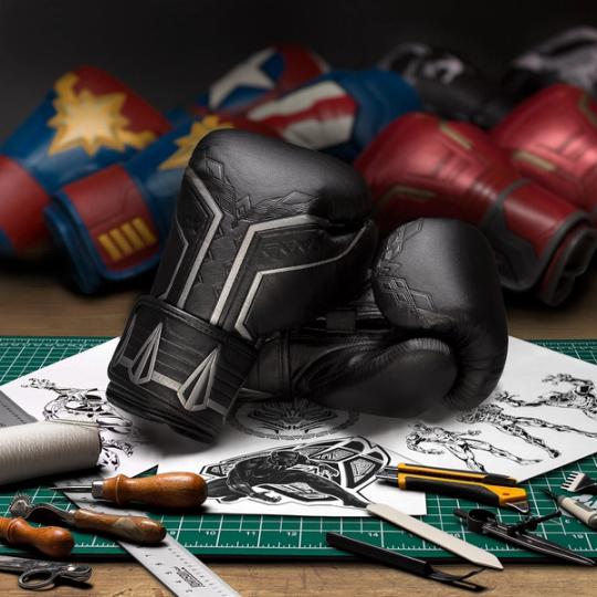 Designing Black Panther Boxing Gloves