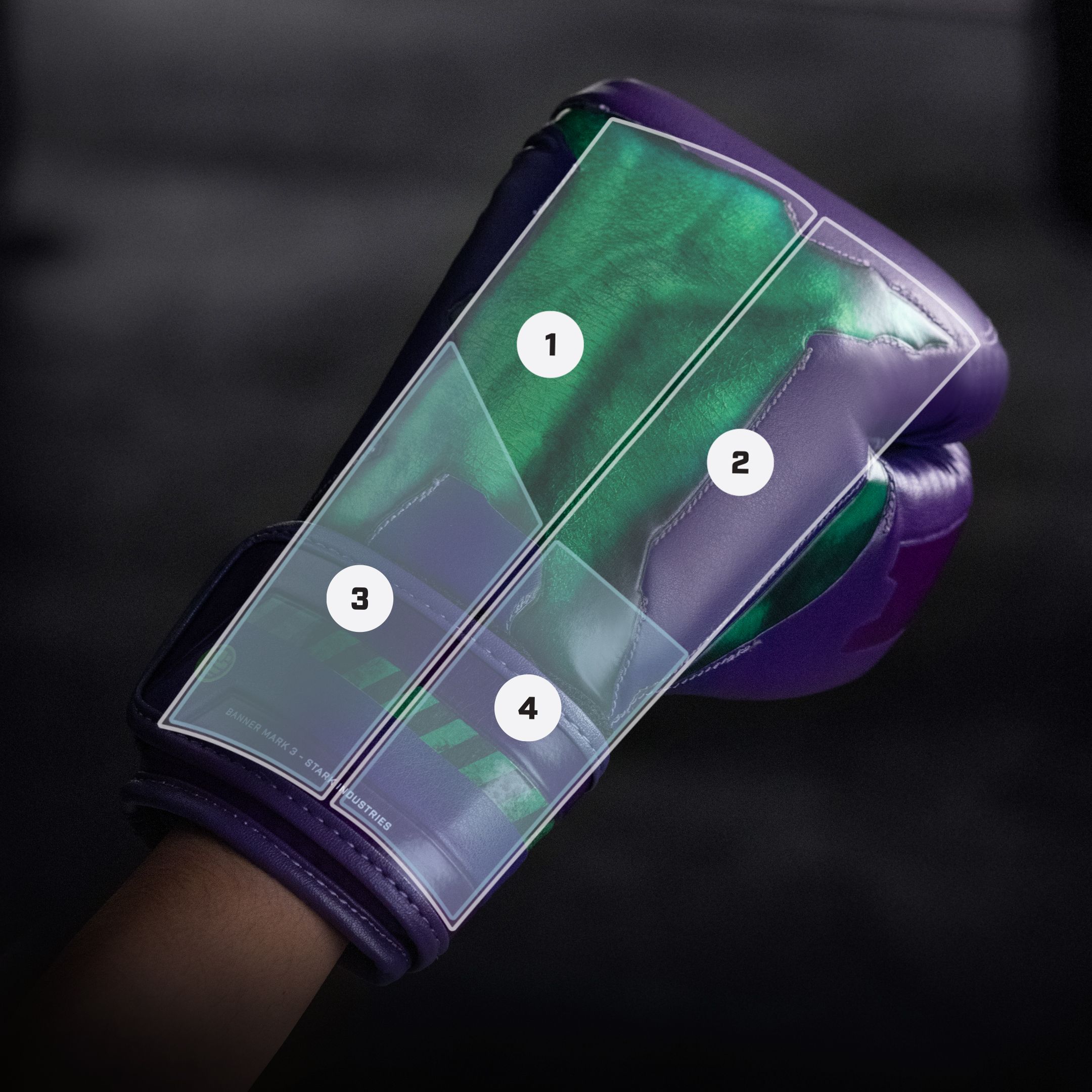 Marvel's Youth Hulk Boxing Gloves - Image 5